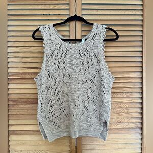 Anthropologie knit Sleeveless Top